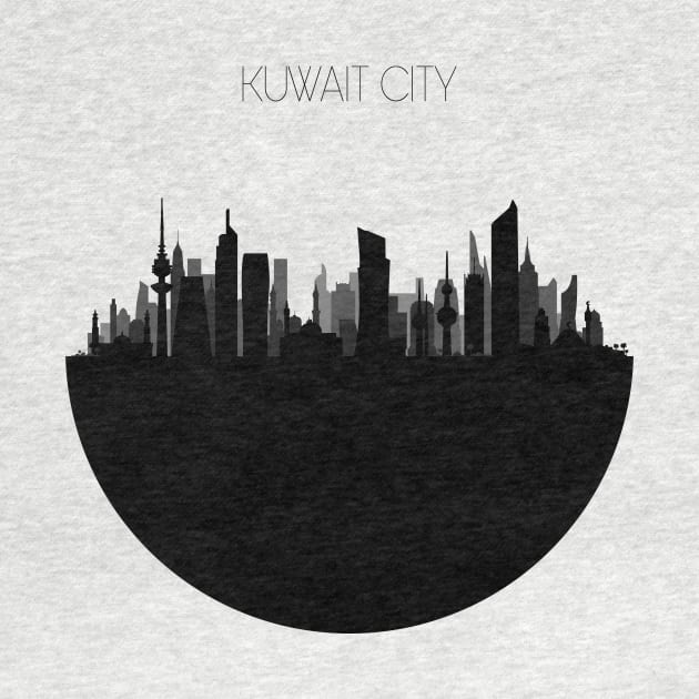 Kuwait City Skyline by inspirowl